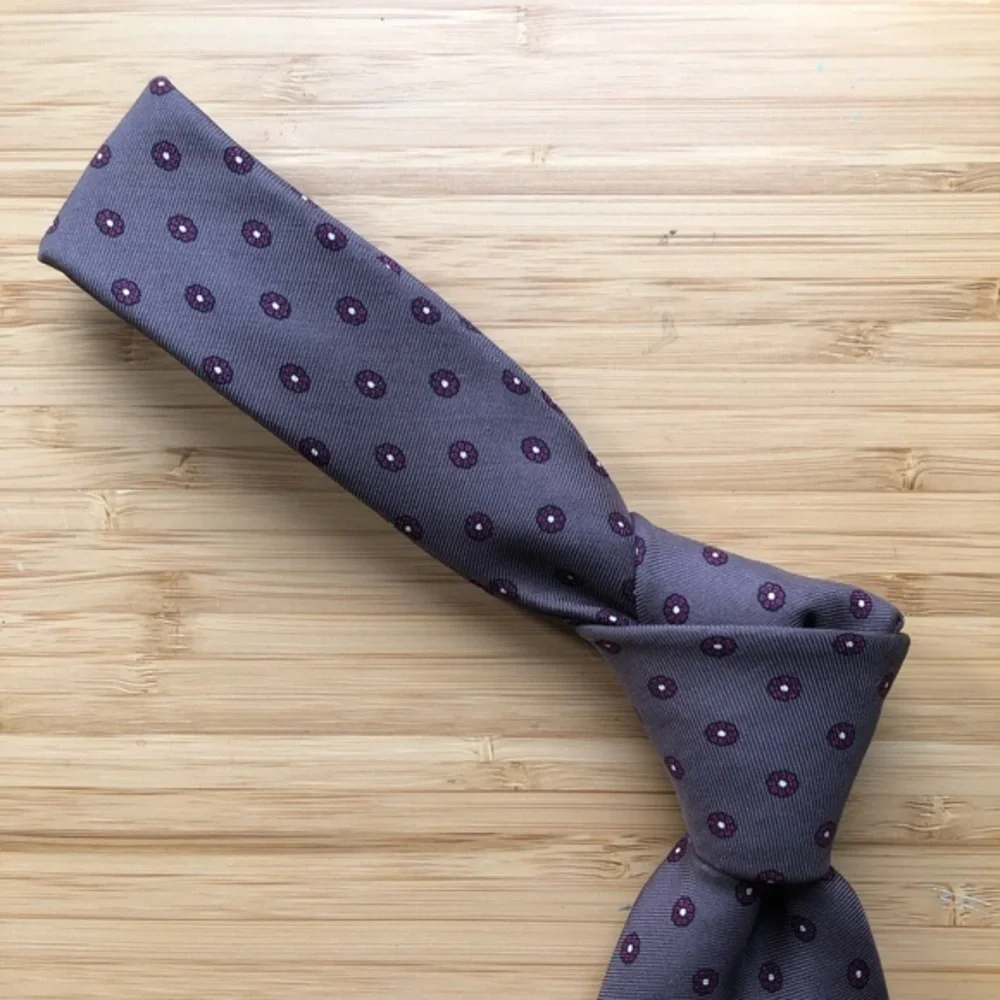 Ferrell Reed silk neck tie